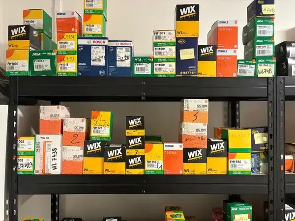 Réserve arrière du magasin